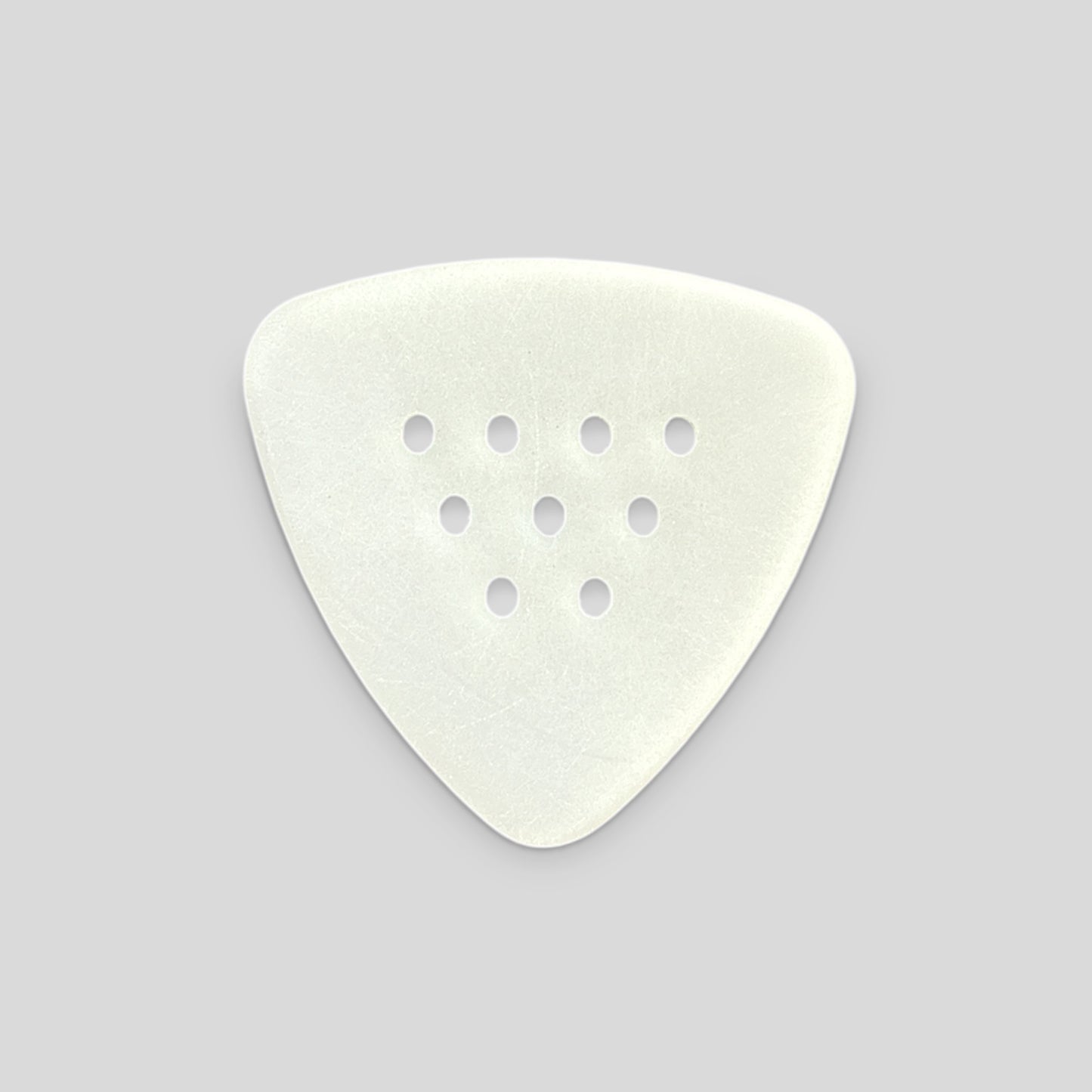 Woodtone Hand-Finished 1.0mm Bluegrass FlatPick (Matte White)