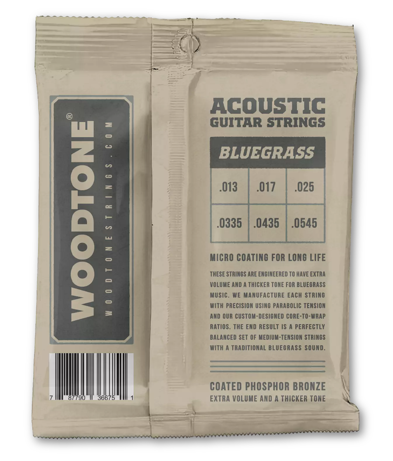 Woodtone Bluegrass Series / Mid Tension / Acoustic Guitar Strings