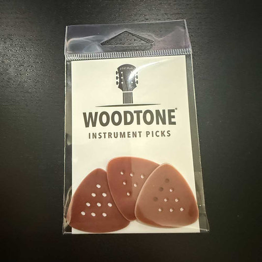 FlexGrip® Picks - Small Triangle HT - Saddle Brown - Pack of 3  Picks