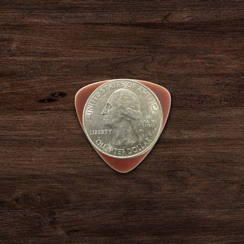 FlexGrip® Picks - Small Triangle HT - Saddle Brown - Pack of 3  Picks