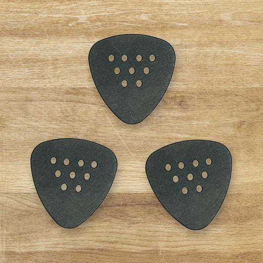 woodtone-rounded-teardrop-flexgrip-picks-3-pack-warm-tone